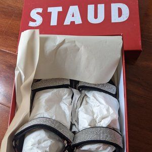 Staud Rhinestone Sandals